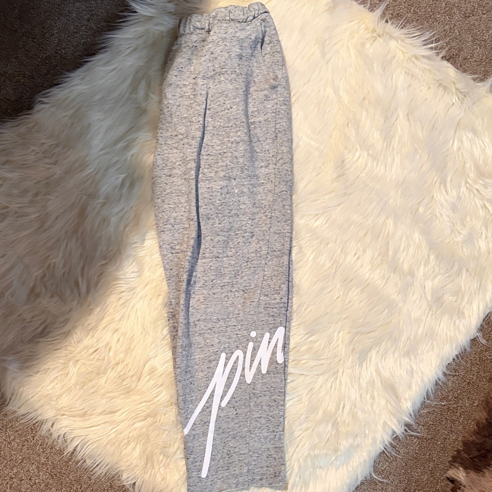 PINK Victoria's Secret Gray Joggers